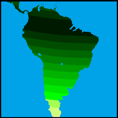 Link to World's Population Density.